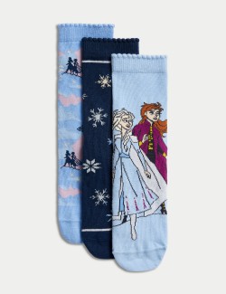 Ponožky Ledové království™ s vysokým podílem bavlny, sada 3 párů