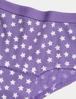 Šortkové kalhotky s hvězdičkami, s vysokým podílem bavlny, 7 ks (5–16 let)