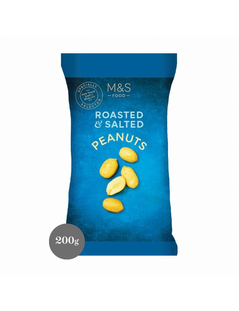 Arašídy pražené a solené