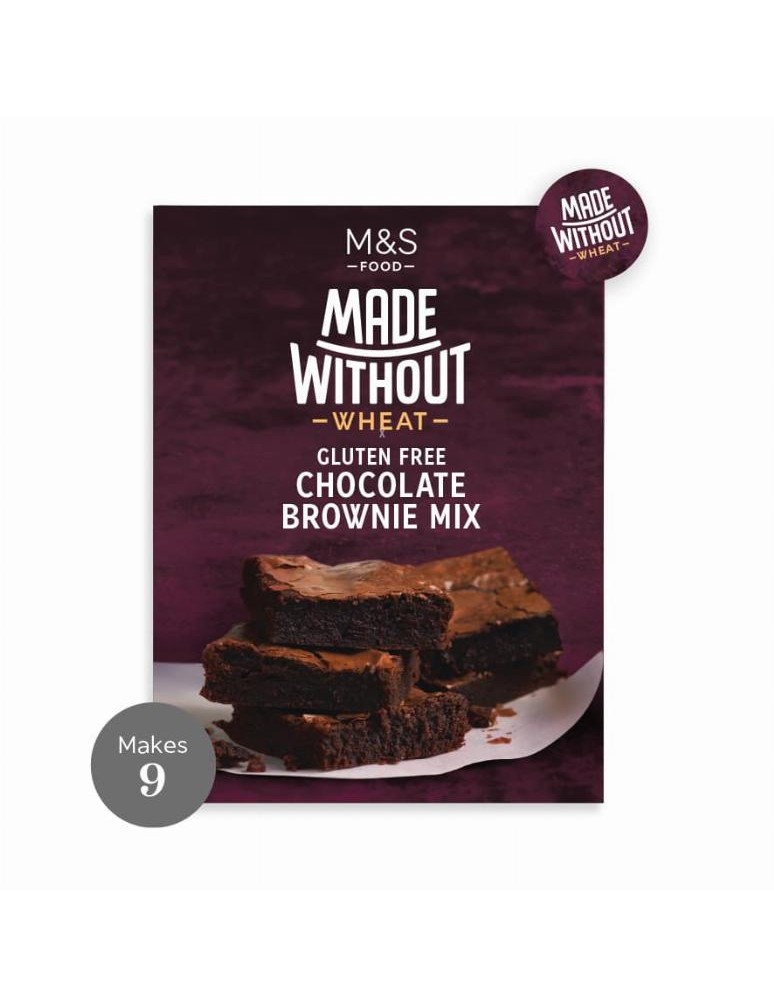 Sypká směs na přípravu bezlepkových brownies s hořkou čokoládou (25 %)