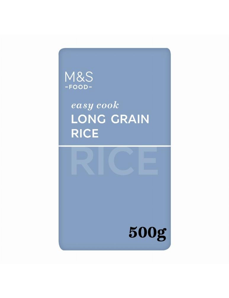 Předvařená dlouhozrnná bílá rýže