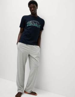 Tričko z čisté bavlny s motivem Bearly Awake