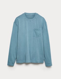 Tričko ke krku z čisté bavlny