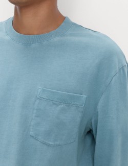 Tričko ke krku z čisté bavlny