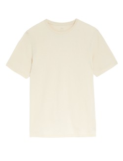 Tričko ke krku z čisté bavlny