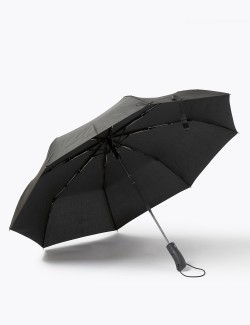 Recycled Polyester Rubber Handle Umbrella with Windtech™