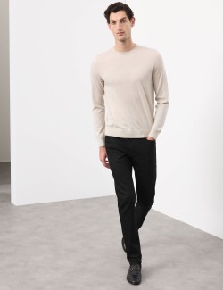 Strečové džíny v japonském stylu, úzký střih