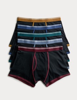 Strečové bavlněné trenky, s technologií Cool & Fresh™, sada 5 ks