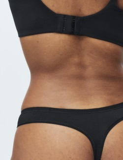 Nízce střižená tanga z mikrovlákna, bez viditelných lemů, 5 kusů v balení