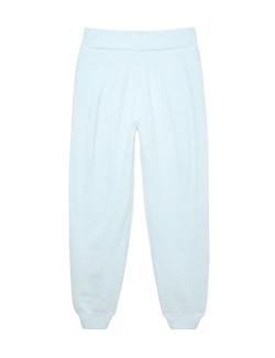 Pohodlné pletené domácí tepláky