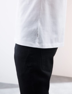 Pure Supima® Cotton V-Neck T-Shirt