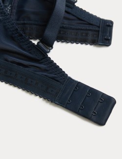 Cleo Sequin Lace Wired Balcony Bra (F-H)