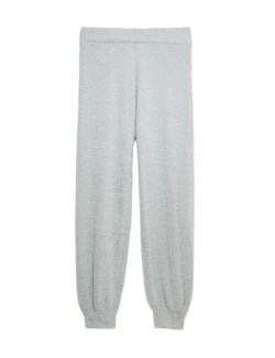 Feather Knit Cuffed Hem Pyjama Bottoms