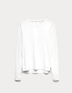 Scoop Neck Fitted Gym Top