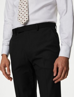 Regular Fit Stretch Suit Trousers