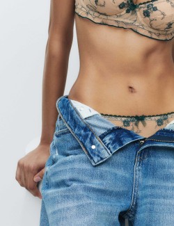 Helena Embroidery Thong