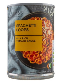 Špagetové kroužky v...
