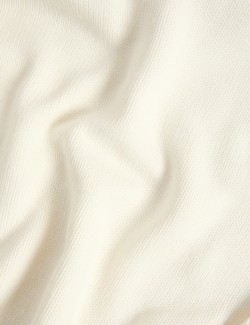 Svetr s výstřihem do V, s vysokým podílem bavlny a příměsí z vlny merino