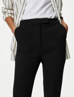 Slim Fit Ankle Grazer Trousers