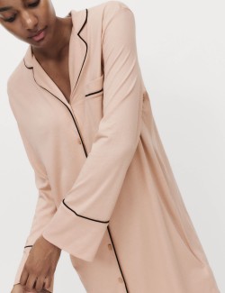 Oboustranná noční košile, z bavlny a modalu