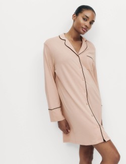 Oboustranná noční košile, z bavlny a modalu