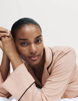 Oboustranná noční košile, z bavlny a modalu