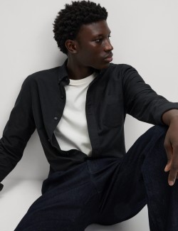 Slim Fit Pure Cotton Oxford Shirt