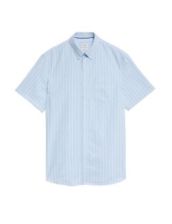 Pruhovaná košile Oxford z čisté bavlny