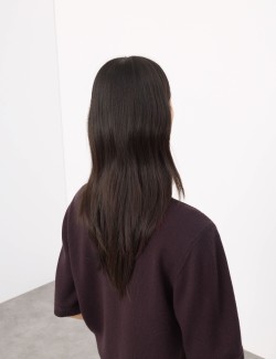 Merino Wool Rich Knitted Top with Cashmere