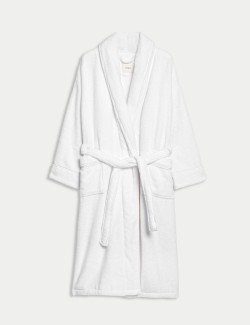 Pure Cotton Towelling Dressing Gown