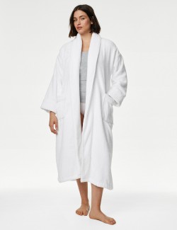 Pure Cotton Towelling Dressing Gown