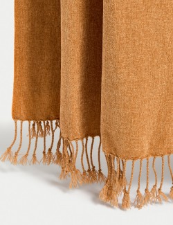 Chenille Plain Throw