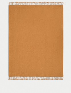 Chenille Plain Throw