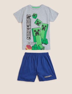 Krátké pyžamo Minecraft™ s...