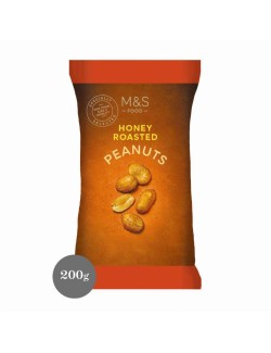 Pražené arašídy s medem