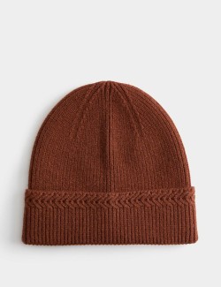 Herringbone Beanie Hat