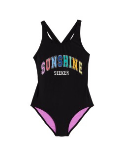 Sunrise Print Swimsuit (6-16 Yrs)