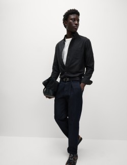 Slim Fit Pure Cotton Oxford Shirt