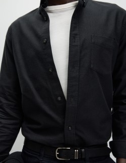 Slim Fit Pure Cotton Oxford Shirt