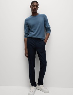 Svetr z čisté bavlny, s výstřihem ke krku