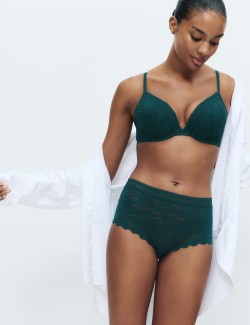 3pk Flexifit™ Lace High Rise Shorts