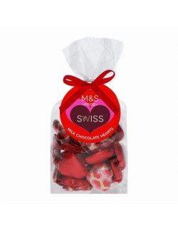 Formovaná švýcarská mléčná čokoláda