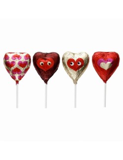 Balené lízátko z mléčné čokolády