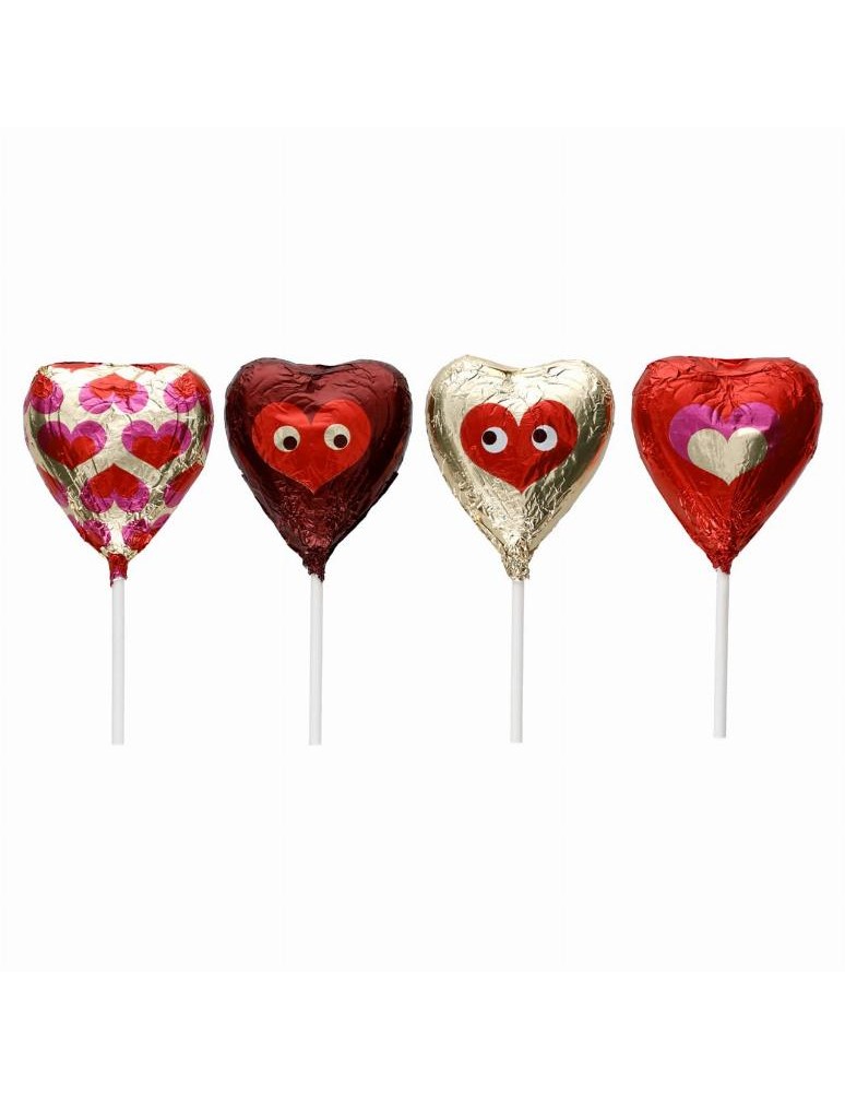 Balené lízátko z mléčné čokolády