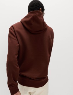 Mikina s kapucí s vysokým podílem bavlny