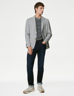 Textured Jersey Jacket