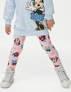 Dvoudílný outfit s mikinou s kapucí, motivem Minnie Mouse™ a vysokým podílem bavlny (2–8 let)