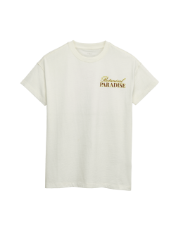 Top z čisté bavlny s dlouhým rukávem a grafikou (6–16 let)