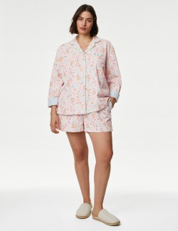 Pure Cotton Floral Pyjama Top