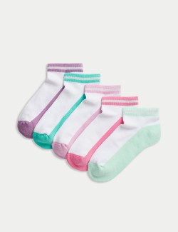 Ponožky Trainer Liners™ s vysokým podílem bavlny, sada 5 párů (6–8½ malé – velké, 4–7 velké)